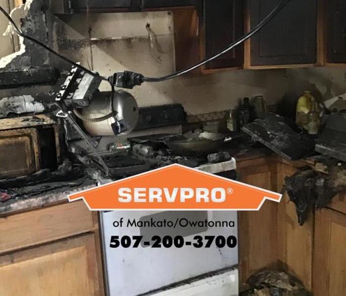 A kitchen home fire